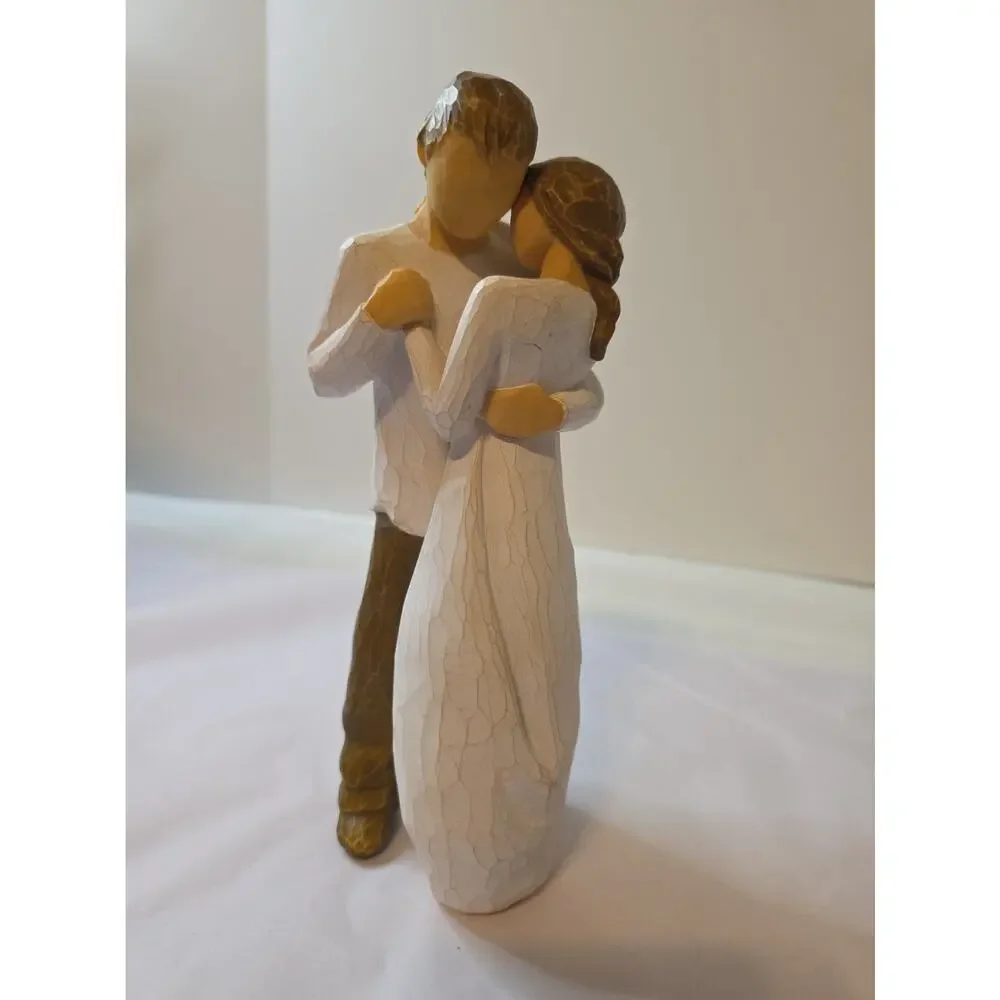 Willow Tree PROMISE Couple Love Susan Lordi Hand-Painted 9